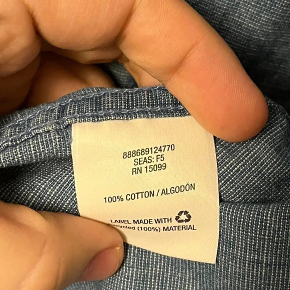 Men’s Structure Button Down Shirt Size Small - Picture 4 of 8